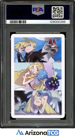 Pokemon 2017 Lusamine & Nihilego Joker 2017 Pokemon Playing Cards PSA 10 - Image 2