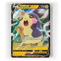 Pokemon - Morpeko V - SWSH056 - Black Star Promo - Half Art Card - Image 1