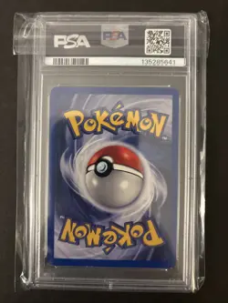 Pokemon 2000 Gym Heroes Rockets Moltres Holo Card 12/132 1st Edition PSA 6 - Image 2