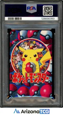 Pokemon 1998 9 Of Clubs Televi-Kun Playing Card Japanese GEM MINT PSA 10 - Image 2