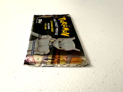 Topps Pokemon THE FIRST MOVIE Booster Pack 9 Cards Foil Black Logo New & Sealed - Image 4