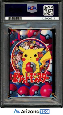 Pokemon 1998 Pinsir/Scyther 2 Of Hearts Televi-Kun Playing Card Japanese PSA 10 - Image 2