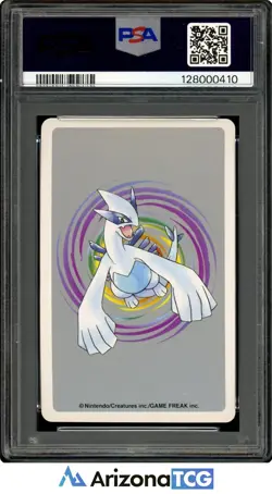 Pokemon 2000 Eevee #133 4 Of Hearts Pokemon Silver Playing Card Japanese PSA 9 - Image 2
