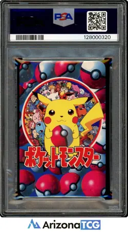 Pokemon 1998 Bulbasaur Jack Of Spades Televi-Kun Playing Card Japanese PSA 10 - Image 2