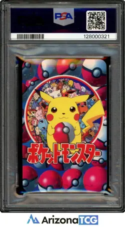 Pokemon 1998 Ivysaur Playing Card Queen Of Spades Televi-Kun Japanese PSA 10 - Image 2