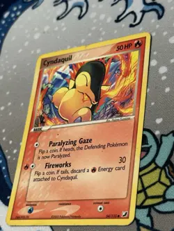 Pokemon Card - Unseen Forces 54/115 - CYNDAQUIL (common) LP- - Image 3