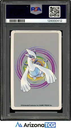Pokemon 2000 Slowking #199 King Of Spades Pokemon Silver Playing Card PSA 9 - Image 2