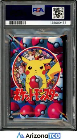 Pokemon 1998 5 Of Hearts Televi-Kun Playing Card Japanese PSA 8 - Image 2