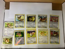 10 Different Eevee Cards LOT Mp/NM! WOTC-Modern -Pokemon - Image 1