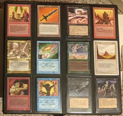 MTG Lot 12 OLD & VINTAGE Cards. ALPHA, BETA, UNLIMITED, Legends, Arabian Nights! - Image 1