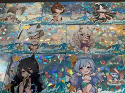 Peach Party - Goddess Story - QR Partial Set Lot - 13 Cards! - Anime Bikini - Image 1