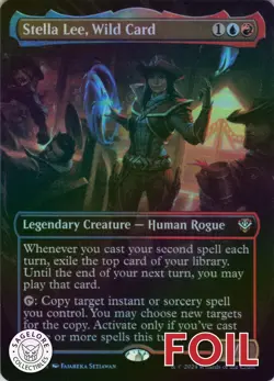 MTG Stella Lee, Wild Card (3) | NM Foil | Cmd: Outlaws of Thunder Junction {OTC} - Image 1