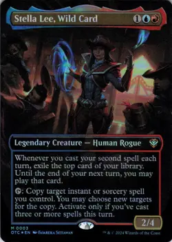 MTG Stella Lee, Wild Card (3) | NM Foil | Cmd: Outlaws of Thunder Junction {OTC} - Image 2