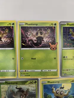 Lot of 10 Phantump Trevenant Various Pokemon Card Lot Rare Reverse Holo - Image 4