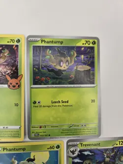 Lot of 10 Phantump Trevenant Various Pokemon Card Lot Rare Reverse Holo - Image 5