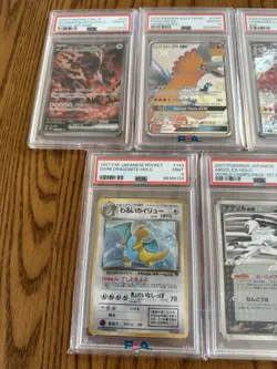Pokemon Cards Lot 7 Slabs PSA - Image 2