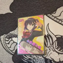 Goddess Story - Anime Waifu Trading Card - Rikka Takanashi - Chunibyo - GR - Image 1