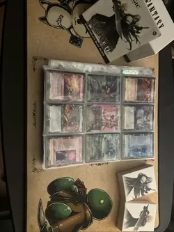 Final Fantasy MTG Foil Card Lot 99x N/M Cards No Duplicates With Extra Goodies - Image 1