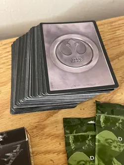 Star Wars CCG Lot 200 + Cards Limited Edition Black Border 1995 + Hoth + Dagobah - Image 5