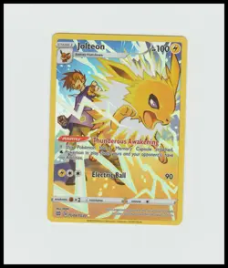 SWSH09: Brilliant Stars Trainer Gallery #TG04/TG30 Jolteon NM Pokemon Card - Image 1
