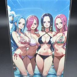 One Piece Bikini Gang Anime Waifu Card Doujin ACG Goddess Holo - Image 1