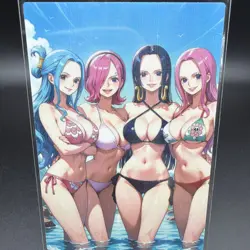 One Piece Bikini Gang Anime Waifu Card Doujin ACG Goddess Holo - Image 2