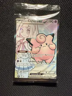 Lillie's Clefairy ex 195 Sv: Scarlet & Violet Promo Cards Holo SEALED - Image 1