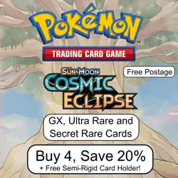 Pokemon - Cosmic Eclipse - Choose Your Card - GX, Ultra and Secret Rare's - Image 1