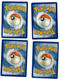 Set Of 4 Double Turbo Energy 151/172 Uncommon Pokemon Trading Card Playset - Image 4