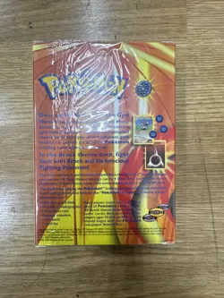 Pokemon Card Gym Heroes, Brock Theme Deck WOTC 1999-2000, Sealed - Image 2