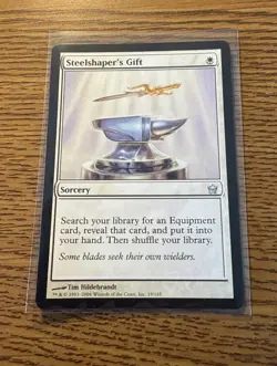 Steelshaper's Gift - Fifth Dawn - MTG MAGIC THE GATHERING UNCOMMON LP - Image 1