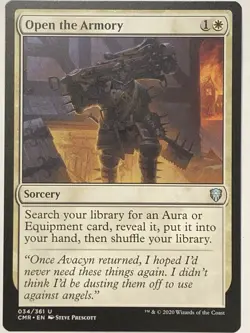 MTG TCG - Open The Armory 034/361 Commander Legends - NM Free Shipping $5+ - Image 1