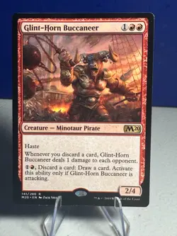Glint-Horn Buccaneer - 2019 MTG - Rare - Non-Foil - NM/LP - Image 1