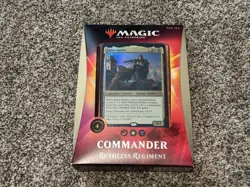 Ruthless Regiment Magic MtG 2020 Commander Deck - Sealed - Image 1