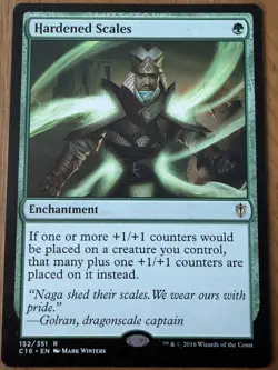 MTG - Hardened Scales ~ Commander 2016 - NM - Image 1