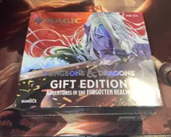 Mtg Adventures In The Forgotten Realms Gift Edition Bundle New Sealed D&D - Image 1