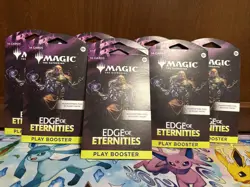 8x Magic the Gathering - Edge of Eternities Sleeved Play Booster Packs 🪐 - Image 1