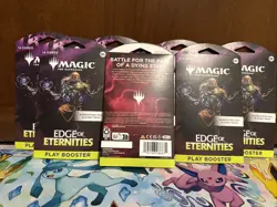 8x Magic the Gathering - Edge of Eternities Sleeved Play Booster Packs 🪐 - Image 2