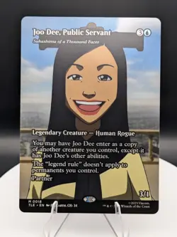 Joo Dee, Public Servant / Sakashima Regular: Avatar ATLA Eternal-Legal MTG (NM) - Image 1