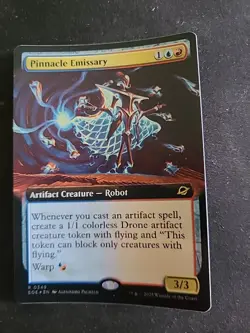 MTG EOE #349 Pinnacle Emissary (Extended Art) Edge of Eternities Foil - Image 1