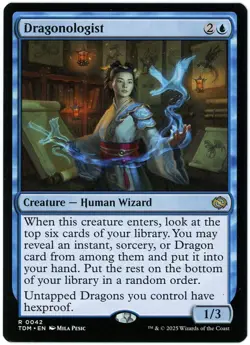 Dragonologist - 0042 - Tarkir Dragonstorm - MTG - NM/M - Image 1
