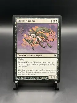 Magic: The Gathering Faerie Macabre Shadowmoor Regular DB - Image 1