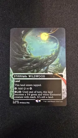 Stirring Wildwood (0039) (Borderless) R Edge of Eternities: Stellar Sights 39 NM - Image 1