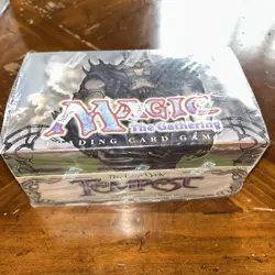 FACTORY SEALED 1997 Tempest Starter Deck Box ~ MTG/Magic - Image 1