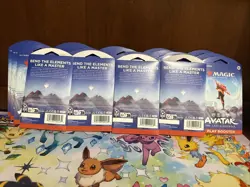 20x Magic The Gathering: Avatar The Last Airbender - Sleeved Play Booster Packs - Image 2