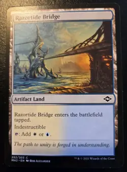 Razortide Bridge 252/303 Common Modern Horizons 2 Magic: The Gathering - Image 1