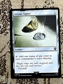 Arcane Signet - Commander: The Lord of the Rings: Tales of Middle-earth - 273 - Image 1