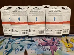 7x Final Fantasy Play Sleeved Booster Packs Magic the Gathering New/Sealed MTG - Image 2