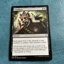 Smallpox Time Spiral Remastered Regular 139 Uncommon NM MTG - Image 1