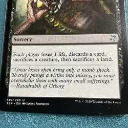 Smallpox Time Spiral Remastered Regular 139 Uncommon NM MTG - Image 4